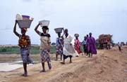 Villagers go to Monday market, Djenn city. Mali.