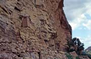 Old houses of Dogon people, End village. Mali.
