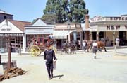 Ballarat - old gold mining village and today museum. Australia.