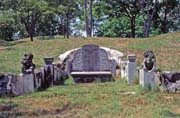 Chinese cemetery at Melaka city. Malaysia.
