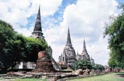 Old ruins at Ayuthaya town. Thailand.