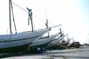 Old port Sunda Kelapa in Jakarta. Java, Indonesia.