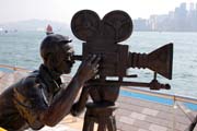Tsim Sha Tsui Promenade - also called Avenue of the Stars. Hong Kong.