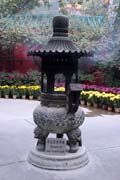 Po Lin Buddhist monastery. Place where Tian Tan Buddha statue is found. Hong Kong.