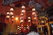 Po Lin Buddhist monastery. Place where Tian Tan Buddha statue is found. Hong Kong.