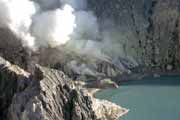 Kawah Ijen Vulcano. Java, Indonesia.