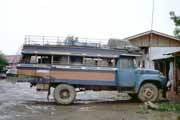Bus. Luang Prabang. Laos.
