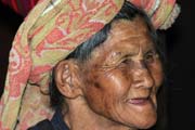 Woman from Pa-O hill tribe. Villages around Inle Lake. Myanmar (Burma).