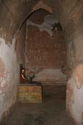 Some Bagan temples are still decorated insight. Myanmar (Burma).
