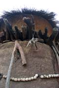 Animistic fetish against bad evils, Somba tribe. Boukoumb area. Benin.