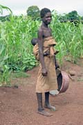 Woman from Somba tribe (also called Betamarib people). Boukoumb area. Benin.