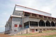 Famous catholic churc ar Dassa Zoum. Benin.