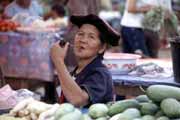 Market in Udomxai. Laos.