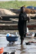 Kofia village at Lake Chad. Cameroon.