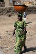Village market at Kujapa. Mandara Mountains area. Cameroon.