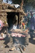 Village market at Kujapa. Mandara Mountains area. Cameroon.