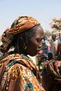 Village market at Kujapa. Mandara Mountains area. Cameroon.