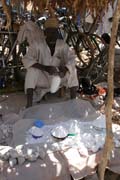 Village market at Kujapa. Mandara Mountains area. Cameroon.