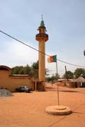 Street at N'Gaoundr town. Cameroon.