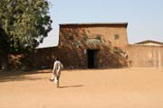 Sultan palace at Pouss village. Cameroon.