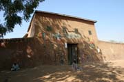 Sultan palace at Pouss village. Cameroon.
