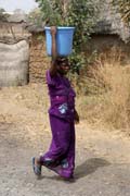 At street at Rey Bouba village. Cameroon.