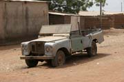 At street at Rey Bouba village. Cameroon.
