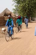 At street at Rey Bouba village. Cameroon.