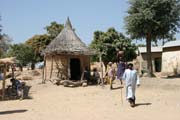 Moment from market. Tourou village at Mandara Mountains. Cameroon.