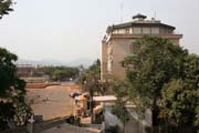 Street at Yaounde capital. Cameroon.