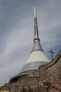 The tower on the top of Jested hill is unique from architecture perspective. It was built in 1963-1966 and its architect Karel Hubacek received Perret's Prize of the International Union of Architects for it. Czech Republic.