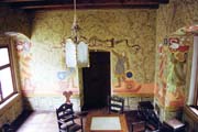 Zvikov Castle interior. Czech Republic.