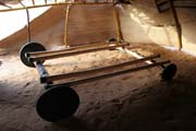 Portable tuareg bed. Sahara desert. Niger.