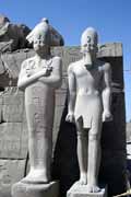 Temples of Karnak in Luxor. Egypt.