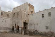 Old center of the Zabid town is full of old palaces. Yemen.
