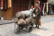 Gaz distribution and sale. It is used for cooking. Sana city. Yemen.
