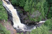 Manitou Fall, Wisconsin. United States of America.