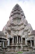 View to the Angkor Wat temple. Angkor Wat temples area. Cambodia.