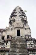 View to the Angkor Wat temple. Angkor Wat temples area. Cambodia.