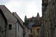 View to the Bratislava Castle. Slovakia.