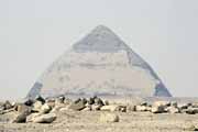 Bent Pyramid in Dashur. Egypt.