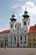Szechenyi Square, Gyor Hungary.