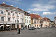Szechenyi Square, Gyor Hungary.