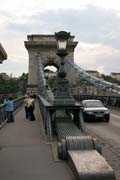 ?hain Bridge (Szchenyi Lnchd), Budapest. Hungary.
