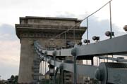 ?hain Bridge (Szchenyi Lnchd), Budapest. Hungary.