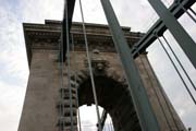 ?hain Bridge (Szchenyi Lnchd), Budapest. Hungary.
