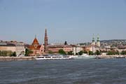 View from Danube River front, Budapest. Hungary.