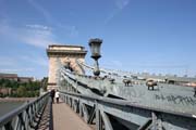 ?hain Bridge (Szchenyi Lnchd), Budapest. Hungary.