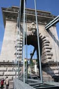 ?hain Bridge (Szchenyi Lnchd), Budapest. Hungary.