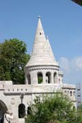 Fisherman's Bastion (Halszbstya), Budapest. Hungary.